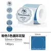 Papel Térmico con Gradiente de Color Ciclo Multicolor Adecuado para Papel de Etiqueta Térmica Jingchen B3S, Detong P1, Puchu Aq00