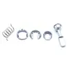 Adecuado para Volkswagen Golf MK4 97-06 reparación de cerradura de puerta cilindro de cerradura de puerta fletado 1U0837167E