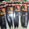 3X trança fácil cabelo comércio exterior África tranças sujas tranças grandes cabelo de crochê perucas fábrica atacado