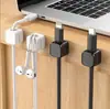 Organizador de Cables Magnético para Escritorio Montaje en Pared Soporte de Almacenamiento para Cables de Datos de Teléfono Clip para Cables Gancho para Enchufes Fábrica