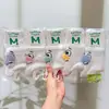 Meias Novas de Outono e Inverno Mian Kao para Mulheres Meia-Calça Meio da Panturrilha Meias de Desenho Animado para Mulheres Estilo Japonês Estilo College Estilo Coreano Meias de Algodão para Estudantes