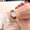 Reloj de esfera pequeña súper popular para estudiantes de secundaria, estilo coreano, estilo ulzzang, estilo retro, pequeño y fresco.