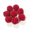 Jialin 1.5cm Bola de Pelo de Peluche Bola de Pelo de Perro Ropa Bufanda Pendientes Joyería diy Accesorios de Bola de Pelo de Cachemira