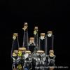 Botella de Vidrio de Estrella de la Suerte DIY Tapón Botella de Deriva Botella de los Deseos Botella Creativa de Cielo Estrellado Botella Arcoíris Botella Estrella Material