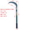 Marca Xiangrui Mango Recto Hoz Creciente Hoz Agrícola para Cosecha Trigo Arroz Hoz Cuchillo para Desbrozar y Pastorear Jardín Exterior