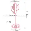 Porta-cartão de visita em formato de flor de nenúfar de 8 caracteres porta-clipes de notas porta-cartão de assento de casamento porta-etiquetas spot transfronteiriço