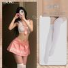 Shuoyao lencería sexy sexy uniforme de estudiante jk estilo universitario traje de marinero falda corta traje de pijama sexy 267