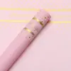 Huaxi Xiaomei Papel Flor de Papel Liso Coreano Papel de Presente Impermeável Fosco Flores para Buquê Flores para Presente DIY Papel de Presente para Floricultura