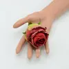 Floco de neve rosa borda grande queimada Rosa Salão de Casamento arco coluna layout viga guirlanda arranjo de flores borda de cozimento artesanato