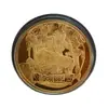Moneda Conmemorativa de Dragon Ball Rey Mono Anime Alrededores Moneda de Mano Personajes de Dibujos Animados Regalo de Cumpleaños Coleccionables de Metal