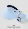 Sombrero de Sol de Ala Ancha de Verano con Parte Superior Vacía, Pañuelo para Cubrir Cara Completa, Protector Solar para Mujer, Sombrero de Sol de Seda de Hielo Anti-UV para Montar