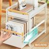 Estante de Almacenamiento para Fregadero de Cocina Multifuncional para Condimentos Platos Fregadero Extraíble Estante de Almacenamiento Cesta Extraíble para Gabinete Estante de Capas