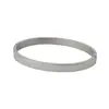 Nuevo Brazalete de Acero Inoxidable Rama Amor Cruz Mismo Estilo para Hombres y Mujeres Joyería de Alta Calidad Nicho Lujo Accesible Moda