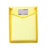 Bolsa Carpeta Plegable A4FC Colorida Maletín de Almacenamiento de Exámenes de Oficina Horizontal Sarga Estudiante Bolsa de Documentos Tridimensional Venta al por Mayor