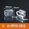 Equipo de Fitness Cable de Acero Remache Hueco Cabeza Accesorios Acabado Prensado Cuerda de Gimnasio Conector Entrenador Integral