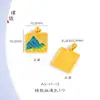 Tienda de oro con accesorios de oro de alto color para manualidades Pulsera de figura Jiangshan, collar, cuentas