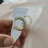 Pendientes Completos de Diamante en Forma de C, Pendientes, Joyería, Pendientes de Estilo Coreano para Mujer, Pendientes de Celebridad de Internet de Moda Nuevos 2025 Venta al por Mayor