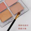 Algodão para sombra atacado + pincel de sombra um pincel multiuso tubo de alumínio dourado pincel duplo pincel de maquiagem para sombra pincel de corretivo 9