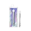 Sy615 Lmltop Cepillo para Mascarilla Eléctrico de Doble Propósito con Cuchara, Espátula de Silicona con Forma de Lengua, Cepillo Aplicador de Mascarilla de Barro