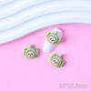 Linda mini cara de muñeca de dibujos animados joyería para uñas tridimensional castor oso perro resina pequeños accesorios accesorios para uñas venta al por mayor