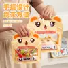 Máquina de Garra de Pelúcia Desenho Animado Fofo Bolsa Portátil Auto-Selante Bolsa de Presente de Feriado Embalagem de Biscoito Lanche Bolsa de Embalagem de Doce
