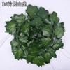 Rattan Sintético Planta Trepadeira Tigre Folha de Uva Folhas Verdes Plástico Flor Artificial Vinha Enrolada Tubo de Água Decoração de Teto