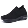Zapatos de Exportación para Mujer Tallas Grandes con Amortiguación de Aire, Tenis Fly-Knit, Zapatos de Baile Slip-On, Zapatos Casuales para Mujer, Zapatos Mecedores, Zapatos Tipo Calceta