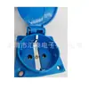 Enchufe Industrial Antiexplosión Impermeable de 3 Agujeros 5 Agujeros 220V con Tapa Enchufe 10A Ip44 Estándar Europeo Regulaciones Europeas Estilo Europeo Exterior