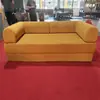 Sofá-cama de tecido dobrável e removível, lavável, de uso duplo, compactado a vácuo, para a sala de estar, modular, adequado para dormir e relaxar, sofá reto Teddy