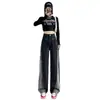 Jeans de Pierna Recta para Mujer 2025 Nuevo Primavera y Otoño Diseño de Contraste Sentido de Diseño Nicho Sueltos Ajustados Pierna Ancha Pantalones Largos