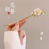 Fabricante de Yiwu Venta al por mayor de accesorios para el cabello a precio de costo, Pasadores de estilo antiguo de alta gama para Cheongsam, Pasadores simples y versátiles para uso diario