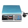 Balanza de Pesaje y Precios Electrónica Digital ACS-40Kg Versión de Comercio Exterior en Inglés Transfronteriza Balanza de Mercado 30Kg/40Kg