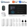 Sistema de Alarme de Segurança Residencial Wifi Gsm Host de Alarme Antifurto App Móvel Tuya Smart Alarm Transfronteiriço