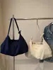 Bolso de Color Sólido de Gran Capacidad con Textura de Moda para Mujer 2026 Nuevo Bolso de Hombro Casual Simple Bolso Tote para Viaje y Commute