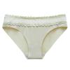 Ropa interior sin costuras de hilo de seda de hielo Sierjian para niña, macaron puro deseo, encaje de alta elasticidad, calzoncillos cómodos para estudiante