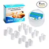 Dispositivo Anti-Ronco Dispositivo Anti-Ronco Transfronteiriço Mini Clipe Nasal Anti-Ronco Pacote com 8 Dispositivo Anti-Ronco Conjunto Anti-Ronco Descongestionamento Nasal Sono