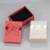 En nombre de la caja de joyería para el cabello, caja de regalo para joyería al por mayor, lazo estampado, colgante, aretes, pulsera, caja para joyería