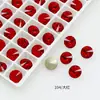 Dongzhou Crystal Broca Satélite de 10.7 mm Cristal Artificial de Alta Calidad Broca Redonda de Vidrio Accesorios para Joyería Broca para Uñas Arte de Uñas Venta al por Mayor