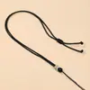 Cordón Sencillo para Collar Adecuado para Usar Joyería Dorada, Cordón para Colgante DIY, Correa de Cuello Trenzada Semi-Terminada, Ajustable