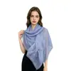 Novo lenço de laço de renda cor pura estilo fino primavera e outono lenço de seda extra longo xale de proteção solar lenço de cabeça versátil