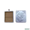Caja Thangka de Zorro de Nueve Colas con Patrón de Nube, Caja Colgante Bagua Gawu, Caja de Seguridad Thangka, Incluye Tablero Acrílico y Cordón de Regalo
