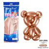 Marca Dun Tira Larga 1.8g 260 Tira Larga Mágica Metálico Mate Macarrón Color Retro Tejido Globo Modelado DIY