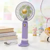 2026 Nuevo Modelo Ventilador de Mano Mini Ventilador Portátil de Refrigeración con Tres Velocidades, Recargable, Regalo del Día del Niño, Artículo Promocional, Ventilador de Base