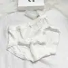 Novo Estilo Calcinha Feminina Tamanho Grande Algodão Puro Cintura Média Sem Costura Respirável Fofa Estilo Japonês Para Meninas Triângulo com Renda