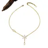Dulces, Simples, Frescos, Aretes de Flor, Pulseras, Collares, Lujo Ligero, Modernos, Conjuntos con Diseño Completo de Diamantes y Perlas