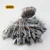 En stock Cuerda para Colgar Bloque Pequeño Universal Etiqueta Colgante Cuerda para Colgar Etiqueta Colgante Línea de Etiqueta Cuerda Etiqueta Colgante de Enchufe Único Enchufe Reutilizable