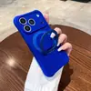 Compatible con iPhone 18 Pro Max, funda para teléfono con soporte magnético de patrón de ondas, funda protectora de silicona líquida de cobertura total Apple 17