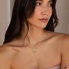 Collar Colgante Luna Estrella León Mal de Ojo Amor Transfronterizo Europeo y Americano Lujo Accesible Joyería para Niñas Accesorios Venta al por Mayor