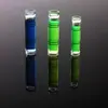 Tesouro da Loja 9.5*40 Luz Verde Régua de Nível de Alta Precisão Marcenaria Escultura em Madeira Estrutura de Bolha Nível Redondo