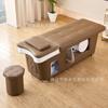 Cama de xampu de circulação de água de estilo tailandês barbearia salão de cabeleireiro dedicado salão de beleza completo fumigação cabeça termostática cama de terapia
